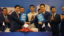 Sau mùa giải thành công, V-League được tăng giá trị hợp đồng tài trợ