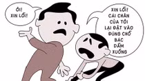 Xin lỗi là đầu tiên chứ không phải cuối cùng