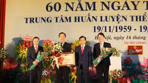 Trung tâm Huấn luyện thể thao quốc gia Hà Nội kỷ niệm 60 năm thành lập