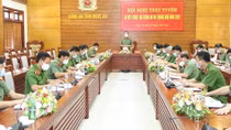 Công an Nghệ An sơ kết công tác 6 tháng đầu năm 2021