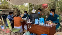 Những người nơi tuyến đầu phòng, chống dịch ở biên giới Tây Ninh