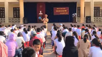 Sáng tạo, kiên trì đưa Luật An toàn giao thông lên vùng cao