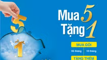 VNPT khuyến mại “Mua 5 tặng 1” cho thuê bao tháng