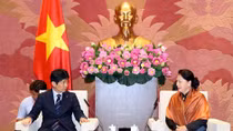 Chủ tịch Quốc hội tiếp Đoàn đại biểu tỉnh Gunma (Nhật Bản)