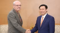 Phó Thủ tướng Vương Đình Huệ tiếp Giáo sư Đại học Indiana (Hoa Kỳ)