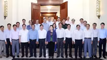 Bộ Chính trị làm việc về chuẩn bị đại hội các Đảng bộ trực thuộc Trung ương 