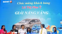 Trao ô tô cho khách hàng đầu tiên trúng thưởng trong chương trình “Nắng vàng biển xanh cùng Bảo Việt”