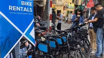 Hà Nội thí điểm đầu tư hệ thống xe đạp điện chia sẻ người dùng