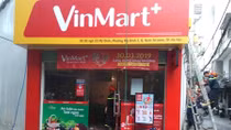 Cháy lớn tại cửa hàng VinMart