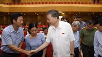 Bộ trưởng Tô Lâm tiếp xúc cử tri tại huyện Thuận Thành, Bắc Ninh