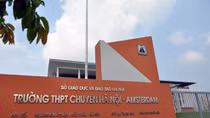 Năm học 2017-2018, trường chuyên Hà Nội-Amsterdam chỉ xét tuyển học sinh xuất sắc