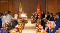 Thủ tướng tiếp Chủ tịch Hội Hữu nghị Myanmar-Việt Nam