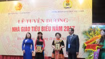 Tuyên dương 168 nhà giáo tiêu biểu toàn quốc năm 2017