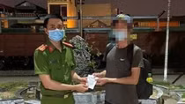 Công an Hà Nam giúp đỡ thanh niên nghèo về quê