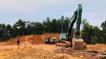 Bắt quả tang vụ “xẻ thịt” đồi Bùng Beng, Sóc Sơn