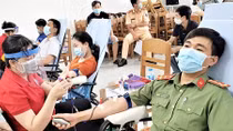 Đại úy Công an 28 lần hiến máu tình nguyện