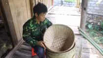 Đệ nhất làng nghề đan lát vùng sơn cước
