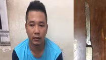 Cầm dao vào cửa hàng điện thoại uy hiếp đòi 100 triệu