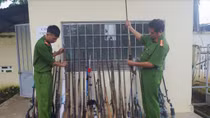 Công an huyện Cư Jút làm tốt công tác thu gom vũ khí, vật liệu nổ