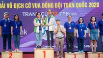 400 kỳ thủ tham dự giải Cờ vua đồng đội toàn quốc