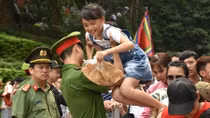 Lực lượng Công an góp phần quan trọng vào thành công Giỗ tổ Hùng Vương - Lễ hội đền Hùng 2019