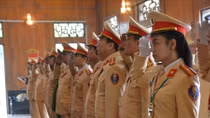 Cục CSGT dâng hương tại khu di tích Kim Liên