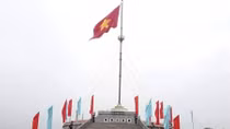 Lễ thượng cờ thống nhất non sông ở đôi bờ Hiền Lương- Bến Hải
