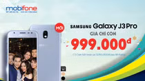 Mua Samsung Galaxy J3 Pro giá sốc, tiết kiệm đến 70%