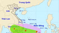 Hình thành bão số 14 trên Biển Đông
