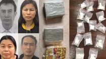 Bắt 2 đối tượng mang 4 bánh heroin 
