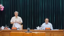 Đoàn Tiểu ban Văn kiện Đại hội XIII làm việc với Ban Thường vụ Thành ủy TP Hồ Chí Minh