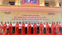 Hải Phòng tặng Lào Cai 2 công trình phúc lợi trị giá trên 5 tỷ đồng