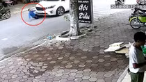 Lái ô tô đâm gãy chân đối thủ chỉ vì... chiếc điện thoại