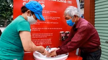 Trạm rửa tay công cộng, "cứu cánh" người lao động mùa dịch 