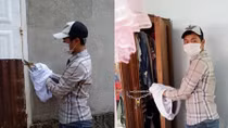 Đem tiền lấy trộm được cho hàng xóm vay