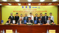 Ký thỏa thuận về giá khí miệng giếng và cước phí vận chuyển 
