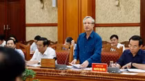 Phiên họp thứ ba của Tiểu ban Tổ chức phục vụ Đại hội XIII của Đảng