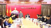 Đoàn kiểm tra của Bộ Chính trị làm việc với tỉnh Quảng Ninh và Sơn La