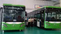 Xe buýt nhanh BRT đã có mặt tại Hà Nội