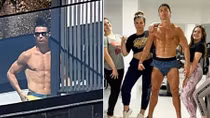 Khoe cơ bắp giữa đại dịch COVID-19, Ronaldo bất ngờ nhận "gạch đá"