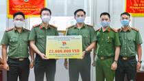 Tuổi trẻ các trường CAND ủng hộ công tác phòng, chống dịch 