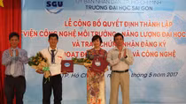 Công bố quyết định thành lập Viện Công nghệ Môi trường - Năng lượng