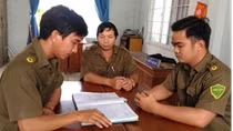 Giữ bình yên vùng quê bên sông Đà Rằng