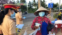 Tuổi trẻ Công an Sóc Trăng với công tác phòng chống Covid-19