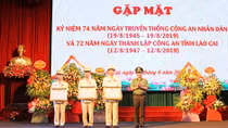 Công an tỉnh Lào Cai kỉ niệm 72 năm ngày thành lập
