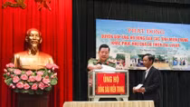 Công an tỉnh Thái Nguyên quyên góp 200 triệu ủng hộ đồng bào miền Trung