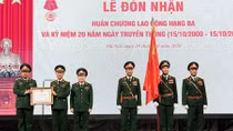 Viettel Hà Nội nhận Huân chương Lao động hạng Ba