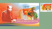 Dấu ấn Công an nhân dân trên những con tem