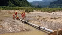 EVN phấn đấu cấp điện trở lại cho các khu vực bị ảnh hưởng do mưa lũ trong ngày 30-6