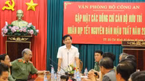 Văn Phòng Bộ Công an gặp mặt cán bộ hưu trí nhân dịp Tết Mậu Tuất